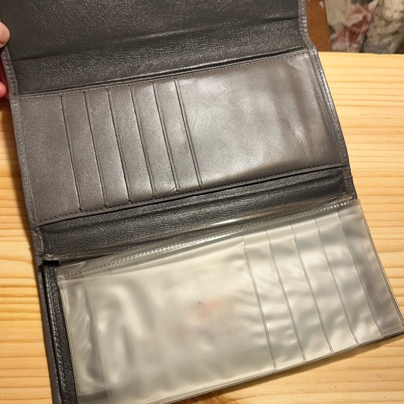 Royce W.Germany Genuine leather wallet long trifold with snap close coin holder - Picture 6 of 8